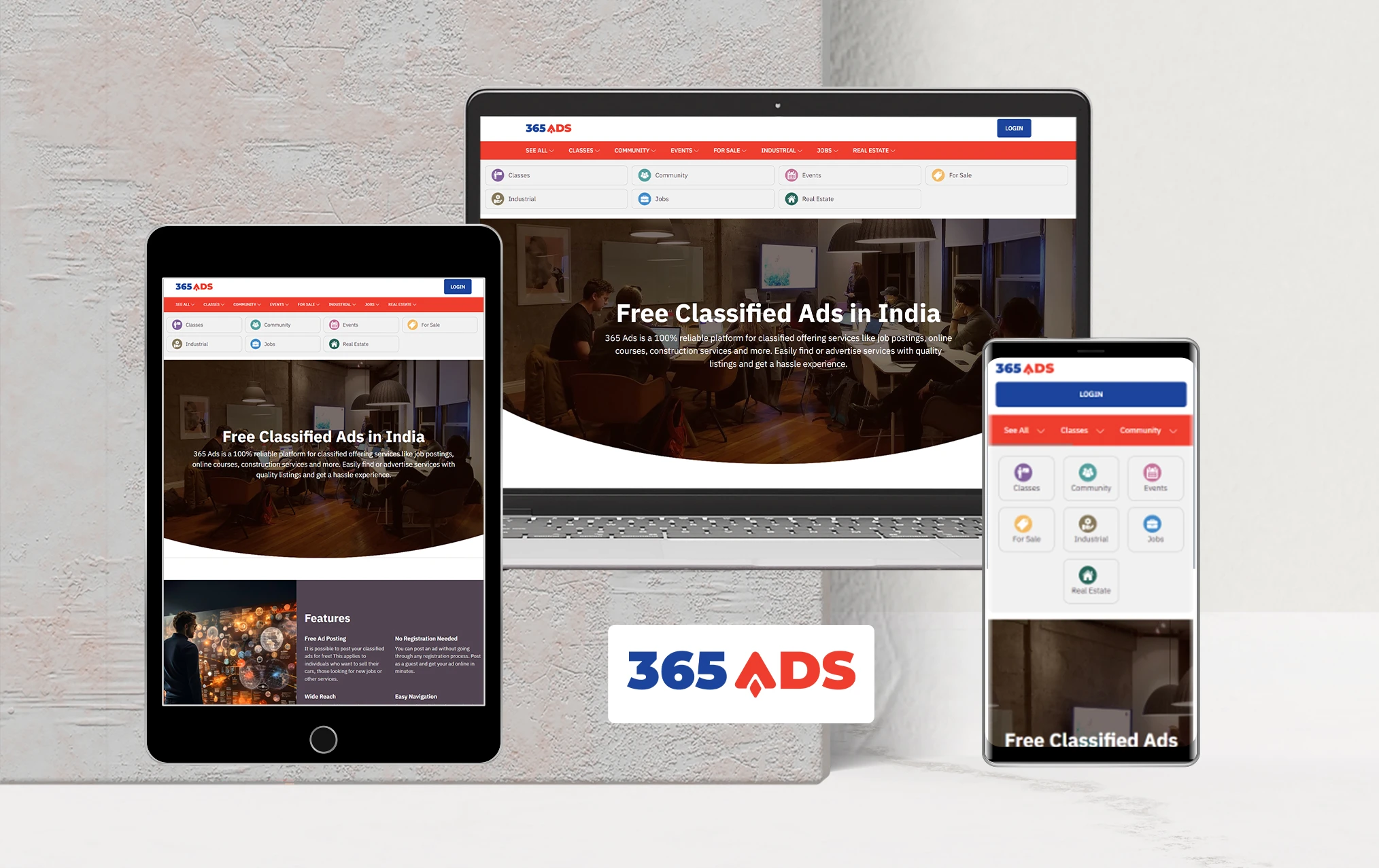 365 Ads | Free Classified Ad Post Case study